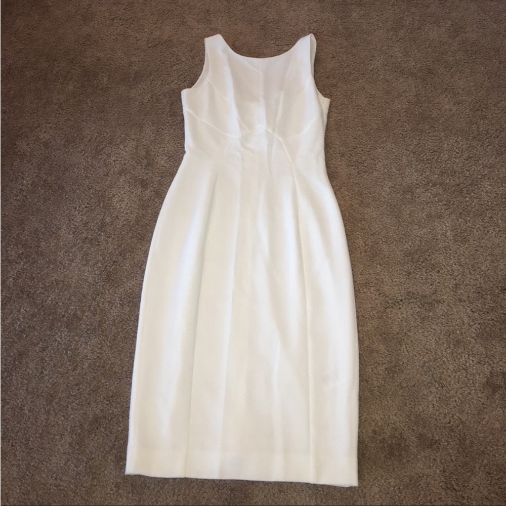 H&M Fitted Zipped Midi Dress